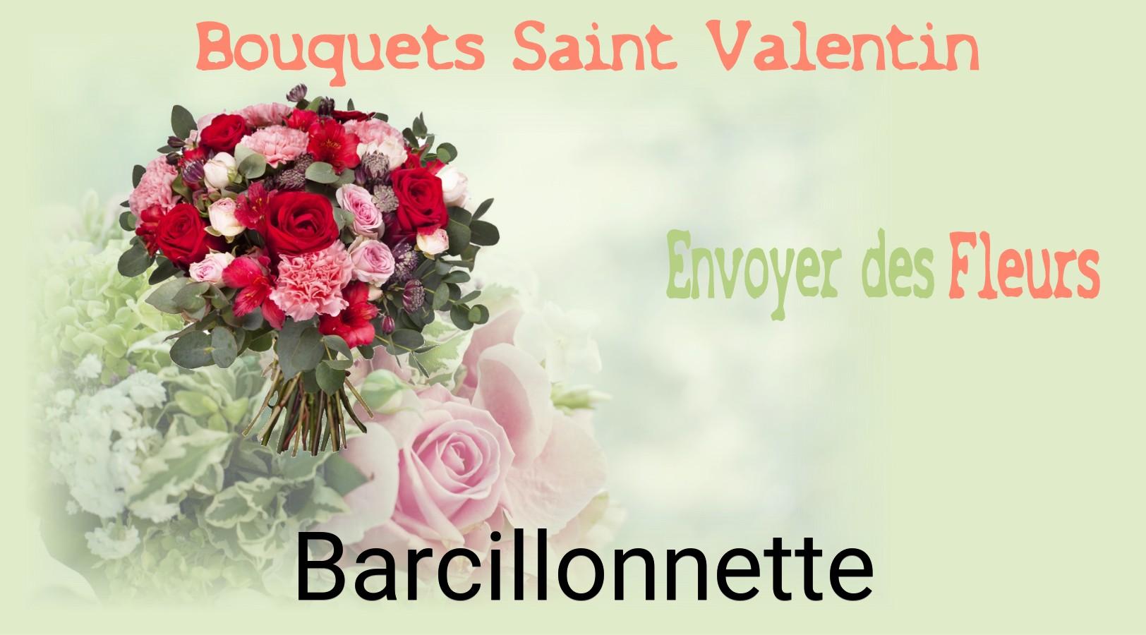 Roses de Saint-Valentin livrées à Barcillonnette